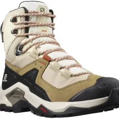 Footwear^Salomon Outlet – Quest Element Gtx Hiking Boot – Women'S Ebony/Rainy Day/Stormy Weather|Safari/Vanilla Ice/Mecca Orange