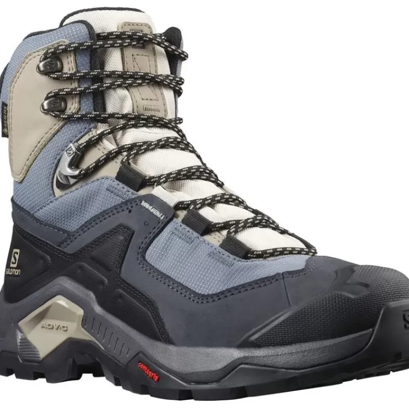 Footwear^Salomon Outlet – Quest Element Gtx Hiking Boot – Women'S Ebony/Rainy Day/Stormy Weather|Safari/Vanilla Ice/Mecca Orange