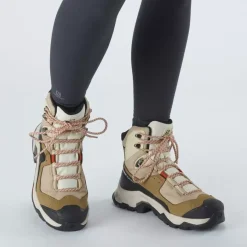 Footwear^Salomon Outlet – Quest Element Gtx Hiking Boot – Women'S Ebony/Rainy Day/Stormy Weather|Safari/Vanilla Ice/Mecca Orange