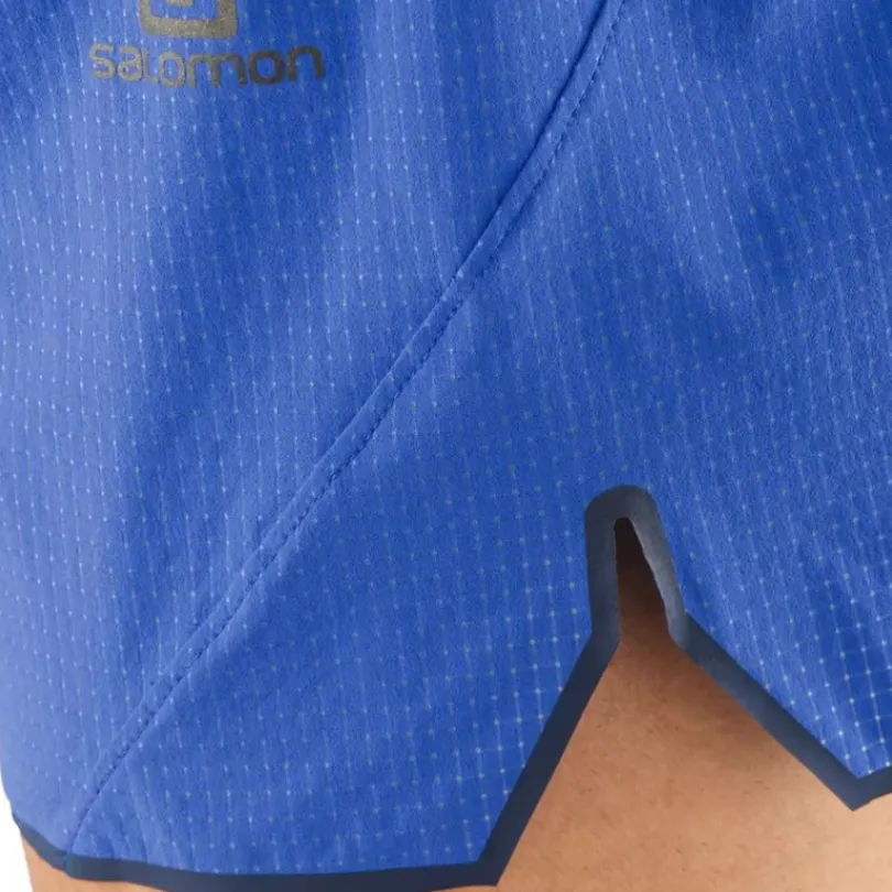 Clothing^Salomon Outlet – Sense Aero 3In Short – Men'S Black|Nautical Blue