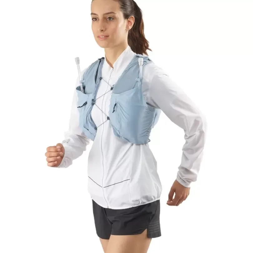 Packs^Salomon Outlet – Sense Pro 10L Set Vest – Women'S Ashley Blue|Black