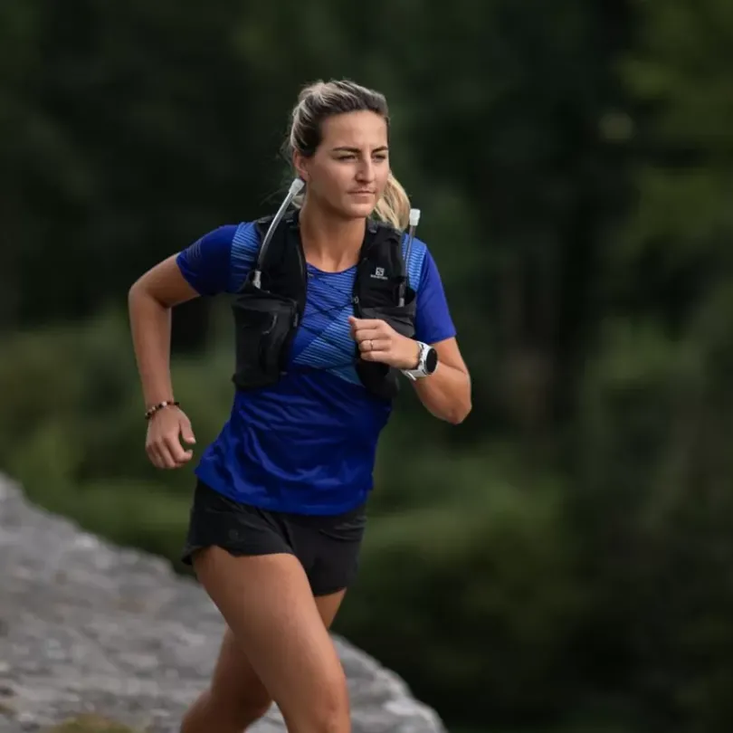 Packs^Salomon Outlet – Sense Pro 10L Set Vest – Women'S Ashley Blue|Black