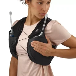 Packs^Salomon Outlet – Sense Pro 10L Set Vest – Women'S Ashley Blue|Black