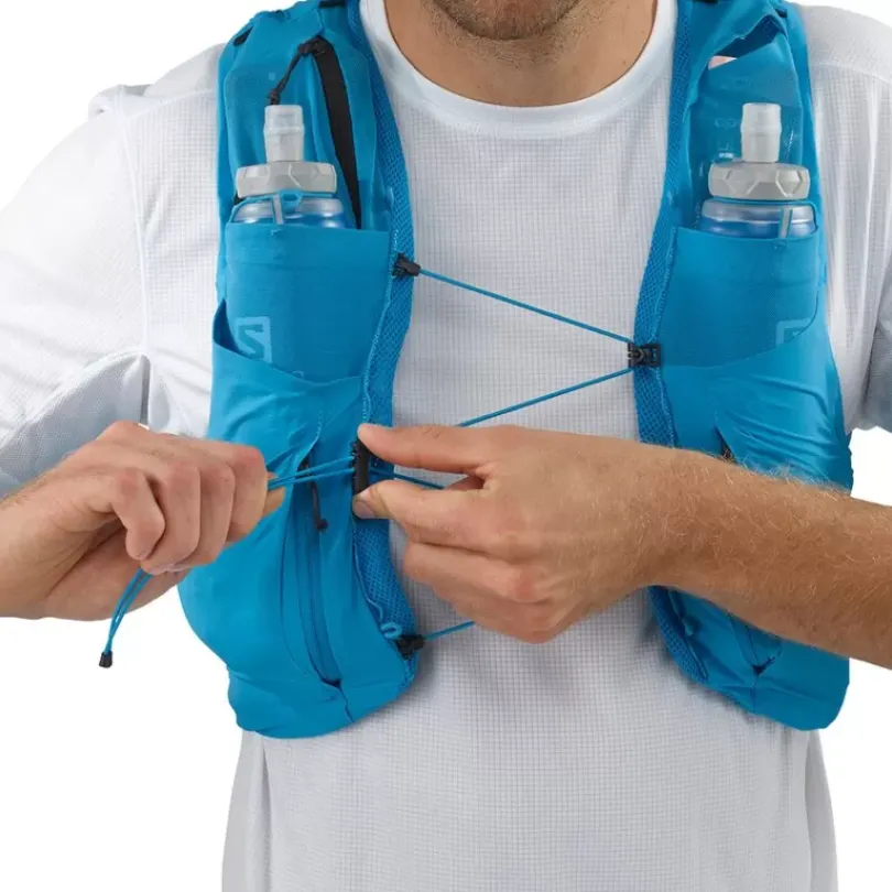 Packs^Salomon Outlet – Sense Pro 10L Hydration Vest Black/Ebony/White|Nautical Blue/Ebony/Mood Indigo|Hawaiian Ocean