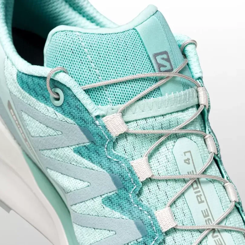 Footwear^Salomon Outlet – Sense Ride 4 Trail Running Shoe – Women'S Pastel Turquoise/Lunar Rock/Slate