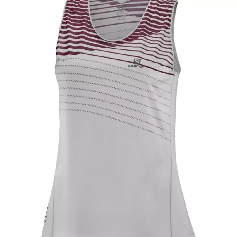 Clothing^Salomon Outlet – Sense Tank Top – Women'S Alloy|Camellia|White