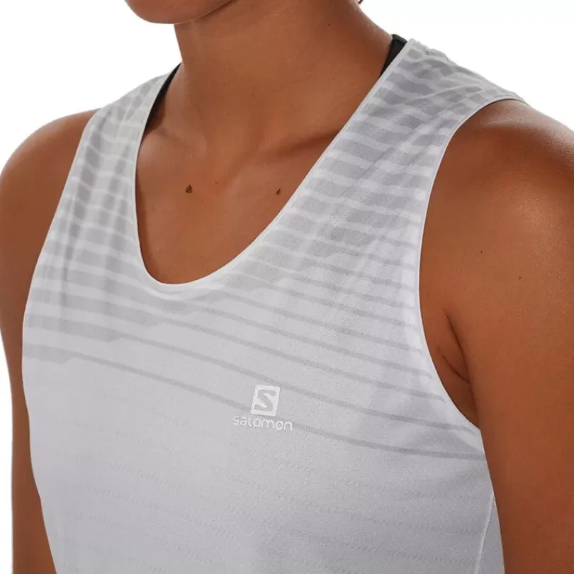Clothing^Salomon Outlet – Sense Tank Top – Women'S Alloy|Camellia|White
