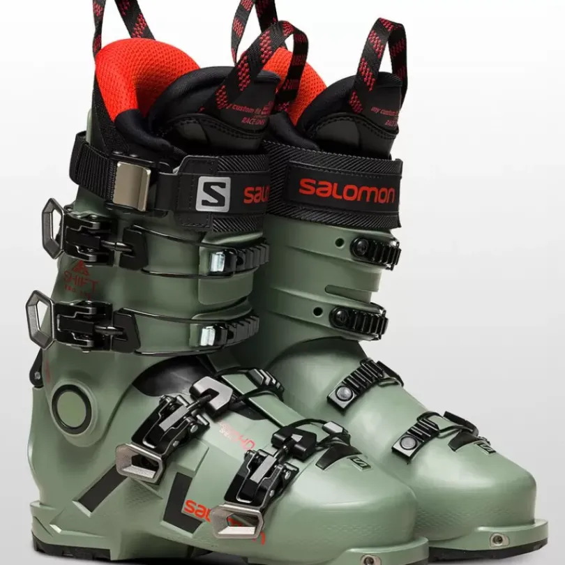 Alpine Touring^Salomon Outlet – Shift Pro 130 Alpine Touring Boot – 2022 Oil Green