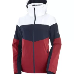 Clothing^Salomon Outlet – Slalom Jacket – Women'S Crystal Blue/White/Mallard Blue|Evening Primerose/White/Ebony|Red Chili/White/Night Sky|White/Ebony/Cumin