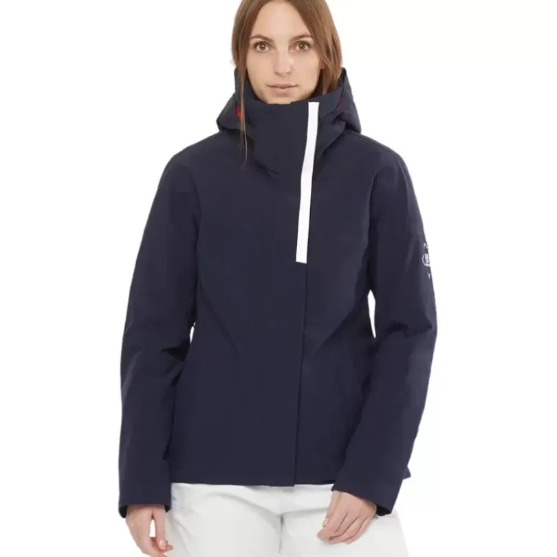 Clothing^Salomon Outlet – Speed Jacket – Women'S Night Sky/White|White/Cumin/Evening Primerose