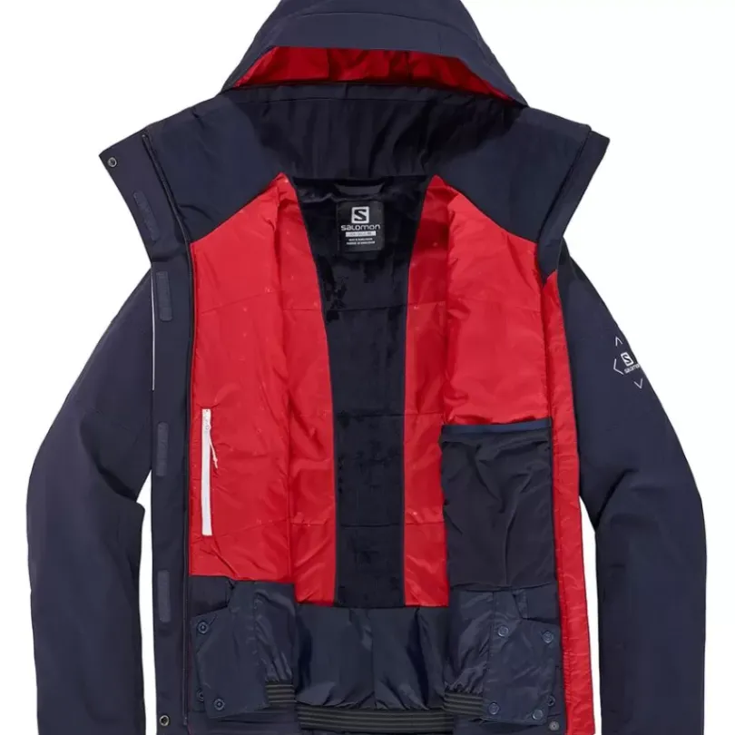 Clothing^Salomon Outlet – Speed Jacket – Women'S Night Sky/White|White/Cumin/Evening Primerose