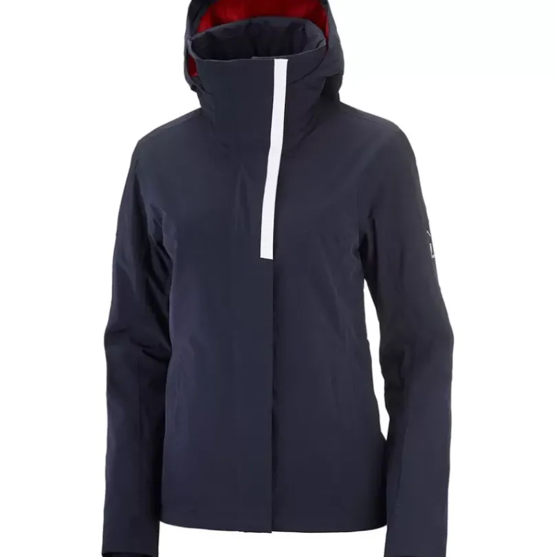 Clothing^Salomon Outlet – Speed Jacket – Women'S Night Sky/White|White/Cumin/Evening Primerose
