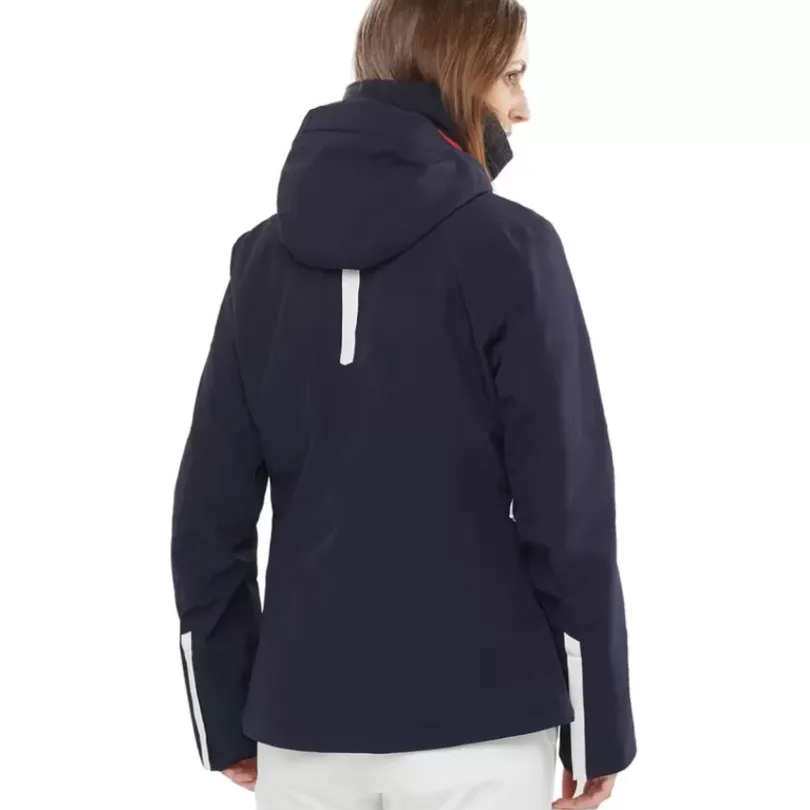 Clothing^Salomon Outlet – Speed Jacket – Women'S Night Sky/White|White/Cumin/Evening Primerose