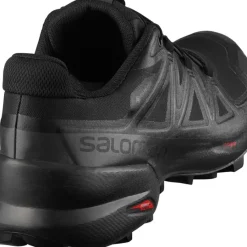 Footwear^Salomon Outlet – Speedcross 5 Wide Trail Running Shoe – Men'S Black/Black/Phantom|Grape Leaf/Black/Phantom