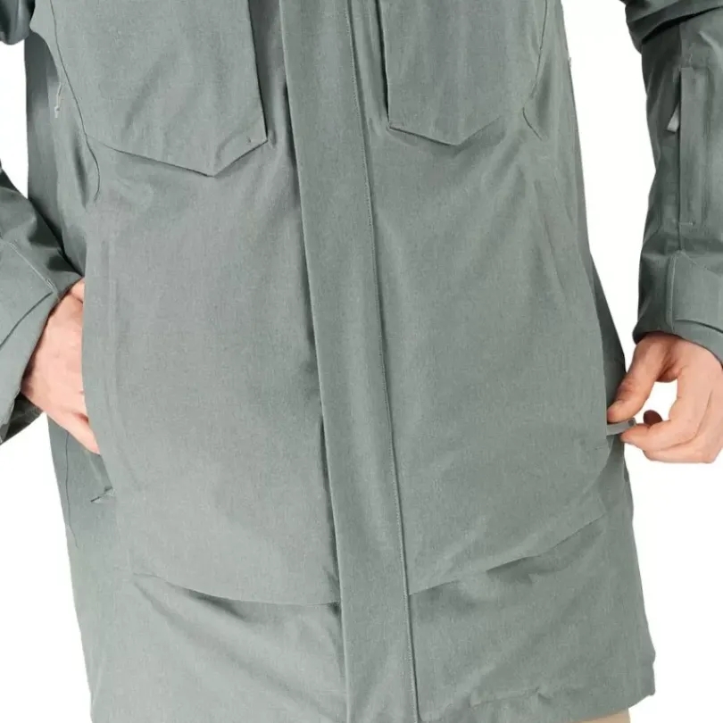 Clothing^Salomon Outlet – Stance Cargo Jacket – Men'S Sedona Sage/Heather