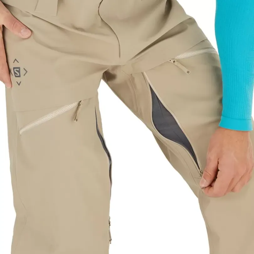 Clothing^Salomon Outlet – Stance 3L Bib Pant – Men'S Roasted Cashew