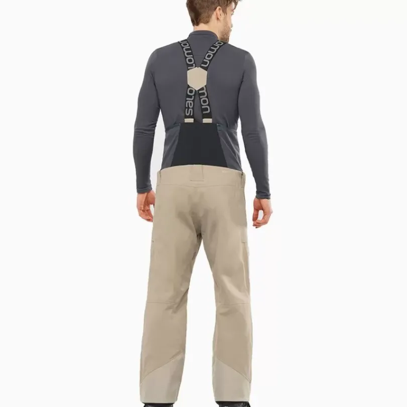 Clothing^Salomon Outlet – Stance 3L Bib Pant – Men'S Roasted Cashew