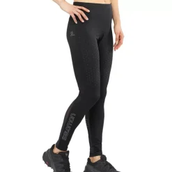 Clothing^Salomon Outlet – Support Tight – Women'S Black