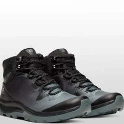 Footwear^Salomon Outlet – Vaya Mid Gtx Hiking Boot – Women'S Aqua Gray/Phantom/Castor Gray|Stormy Weather/Black/Trooper