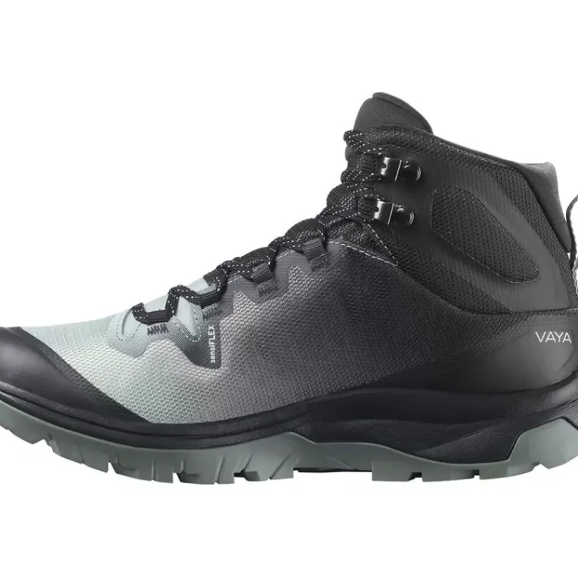 Footwear^Salomon Outlet – Vaya Mid Gtx Hiking Boot – Women'S Aqua Gray/Phantom/Castor Gray|Stormy Weather/Black/Trooper