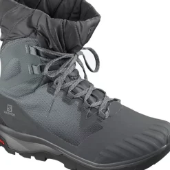 Footwear^Salomon Outlet – Vaya Powder Ts Cswp Boot – Women'S Ebony/Stormy Weather/Black