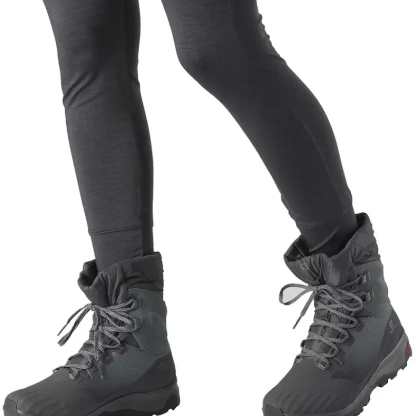 Footwear^Salomon Outlet – Vaya Powder Ts Cswp Boot – Women'S Ebony/Stormy Weather/Black