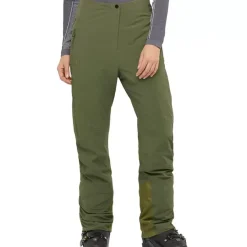 Clothing^Salomon Outlet – Warm Ambition Pant – Women'S Olive Night