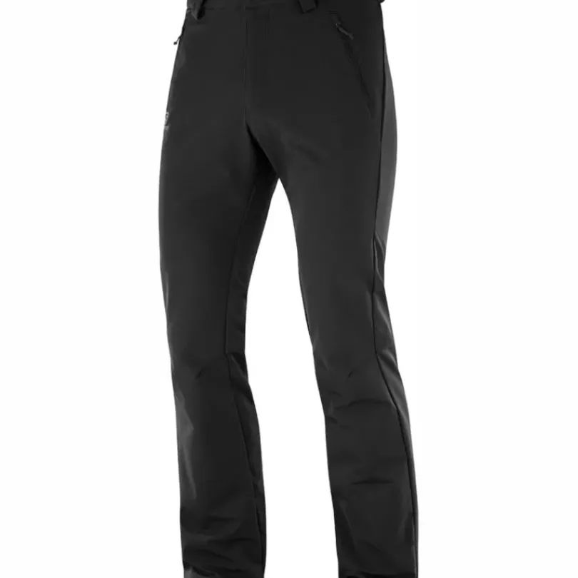 Clothing^Salomon Outlet – Wayfarer Warm Straight Pant – Men'S Black