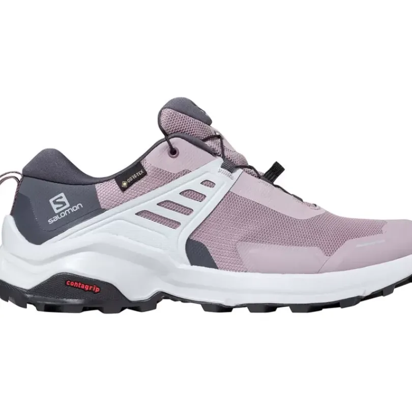 Footwear^Salomon Outlet – X Raise Gtx Hiking Shoe – Women'S Quail/India Ink/Flint