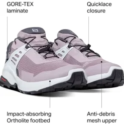 Footwear^Salomon Outlet – X Raise Gtx Hiking Shoe – Women'S Quail/India Ink/Flint
