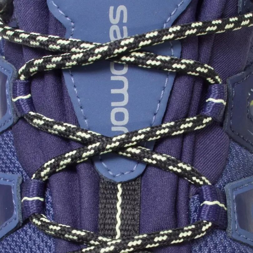 Footwear^Salomon Outlet – X Ultra 3 Mid Gtx Wide Hiking Boot – Women'S Crown Blue/Evening Blue/Sunny Lime