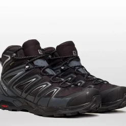 Footwear^Salomon Outlet – X Ultra 3 Mid Gtx Wide Hiking Boot – Men'S Castor Gray/Black/Green Sulphur|Black/India Ink/Monument
