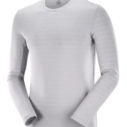 Clothing^Salomon Outlet – Xa Long-Sleeve T-Shirt – Men'S Alloy