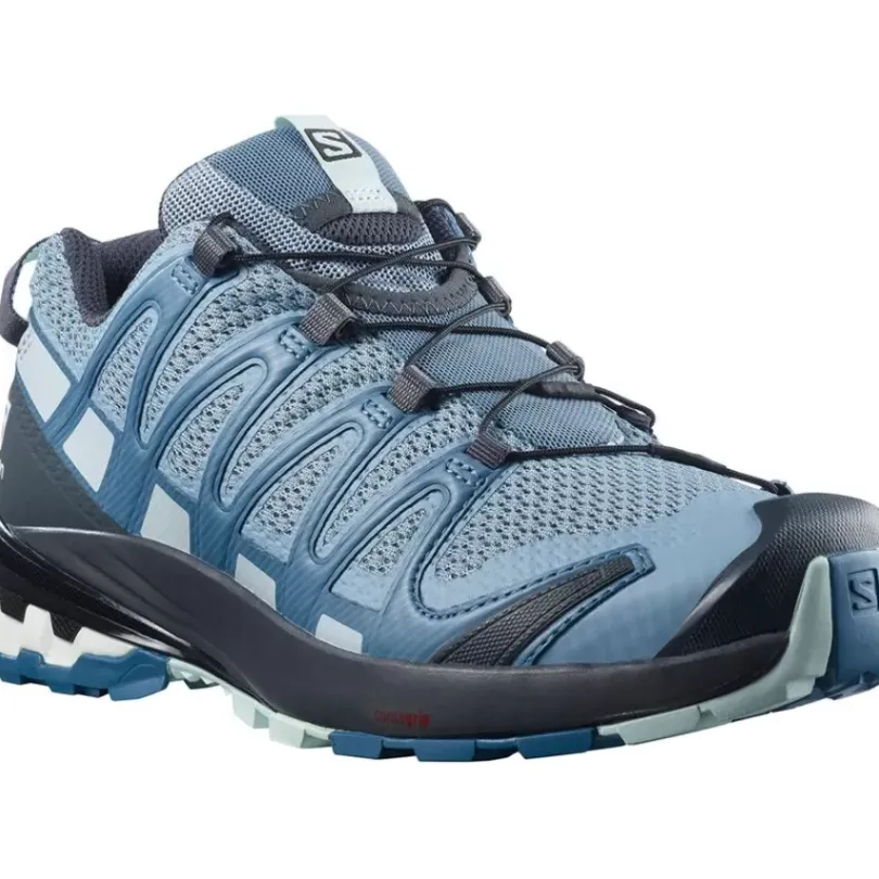 Footwear^Salomon Outlet – Xa Pro 3D V8 Shoe – Women'S Ashley Blue/Ebony/Opal Blue|Ebony/Yucca/Mecca Orange