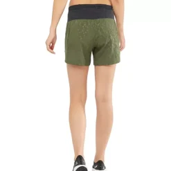 Clothing^Salomon Outlet – Xa Short – Women'S Almond Cream|Olive Night
