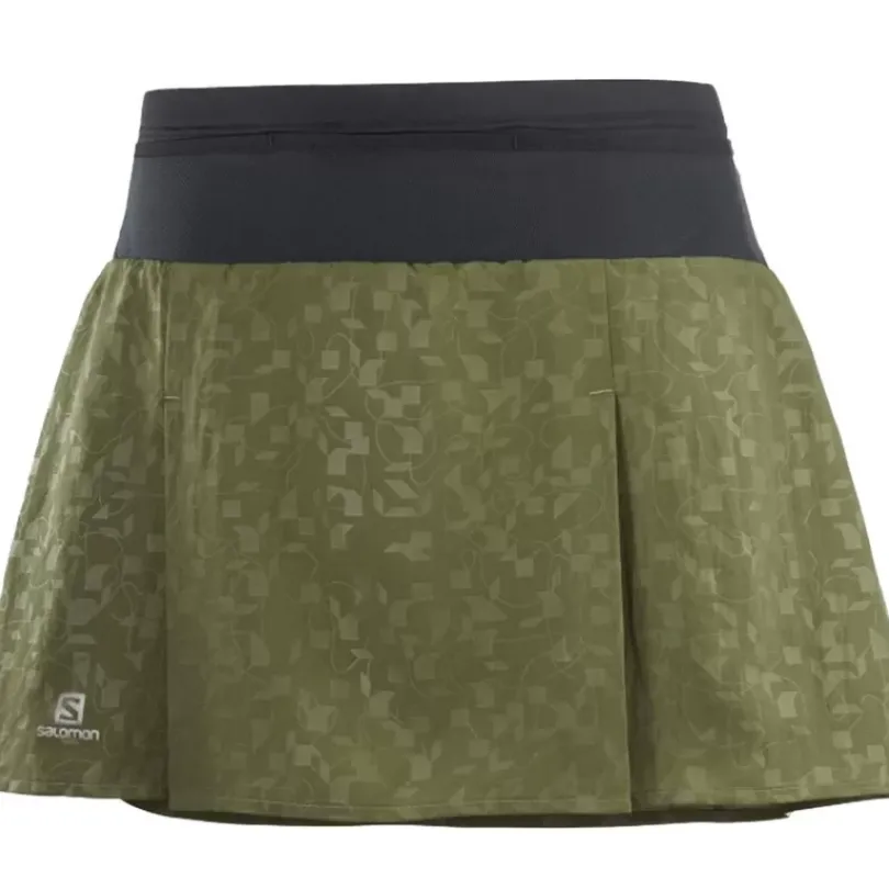 Clothing^Salomon Outlet – Xa Skort – Women'S Brick Dust|Black|Olive Night