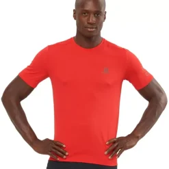 Clothing^Salomon Outlet – Xa Trail Short-Sleeve T-Shirt – Men'S Goji Berry